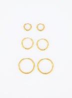 Basic Daily Hoop Earrings