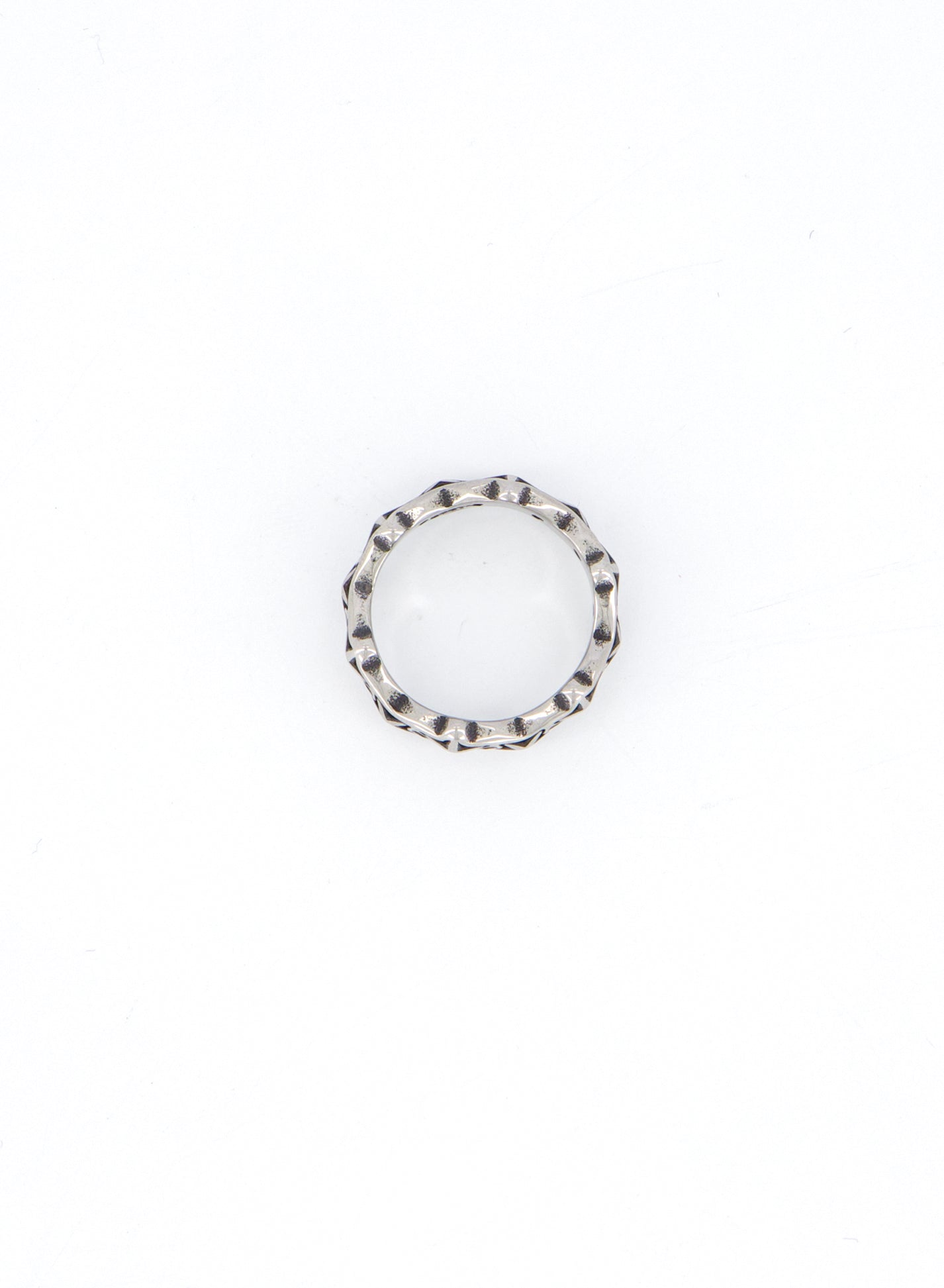 Star Pattern Ring • Surgical Steel