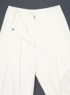 Light Wide-Leg Pants - (Cream/Black)