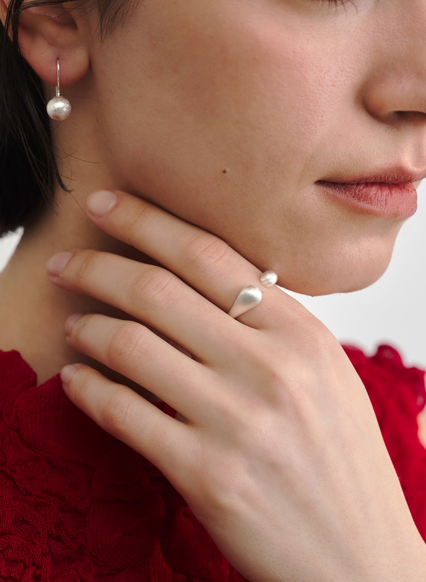 Matte Snake Coil Ring