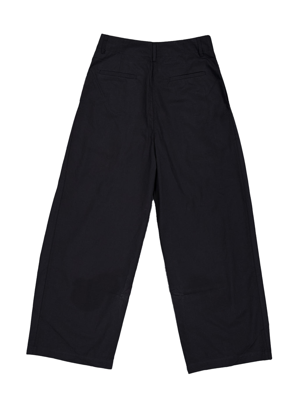 Light Wide-Leg Pants - (Cream/Black)