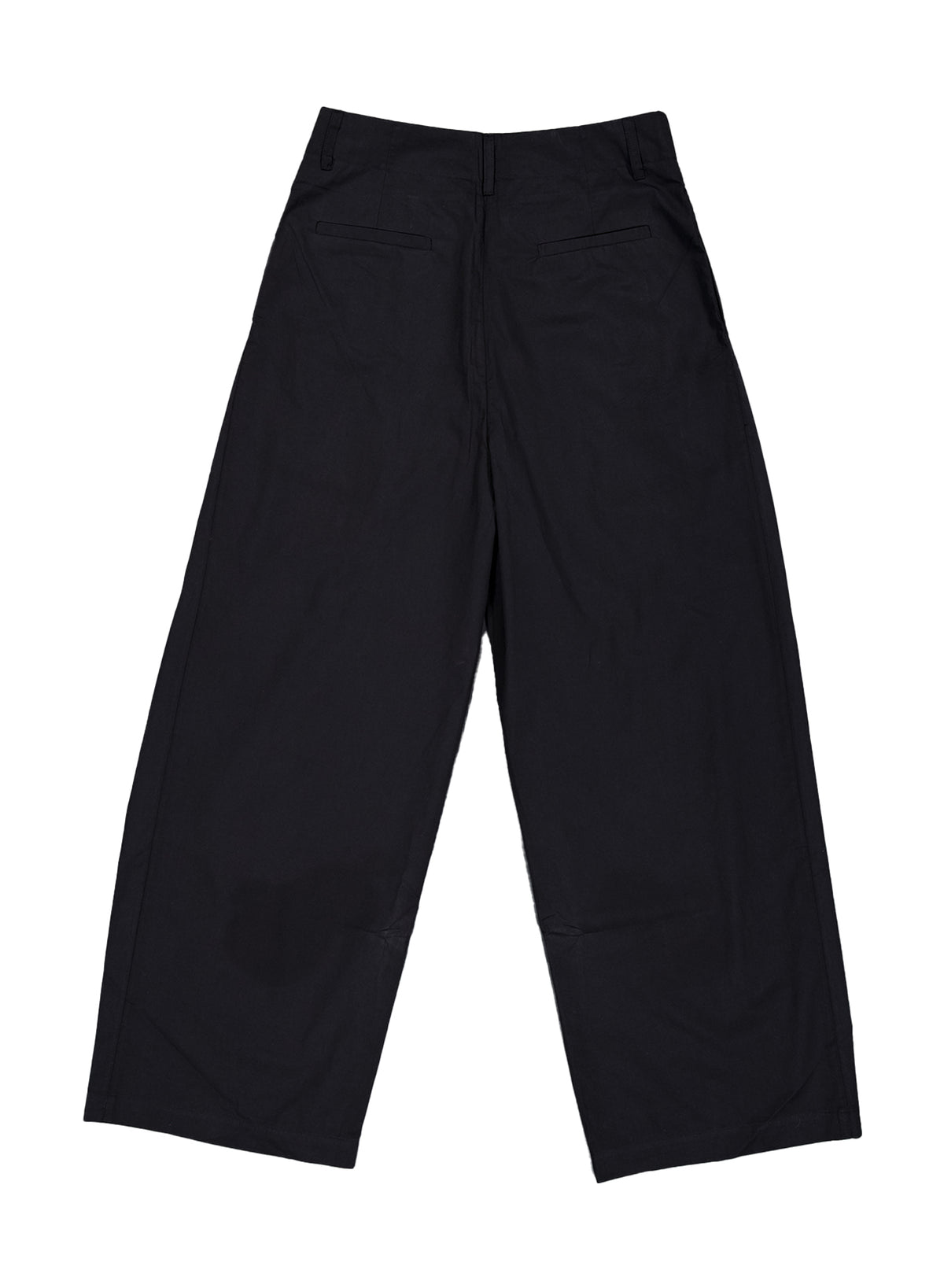 Light Wide-Leg Pants - (Cream/Black)