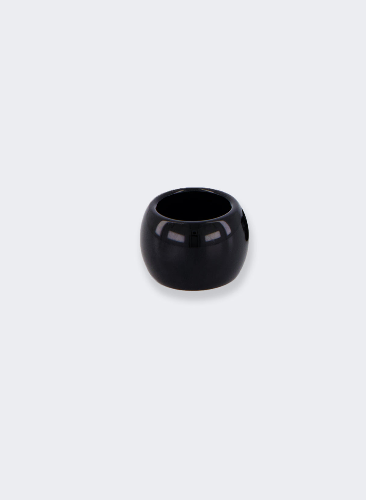 Black Onyx Bold Ring (20mm)
