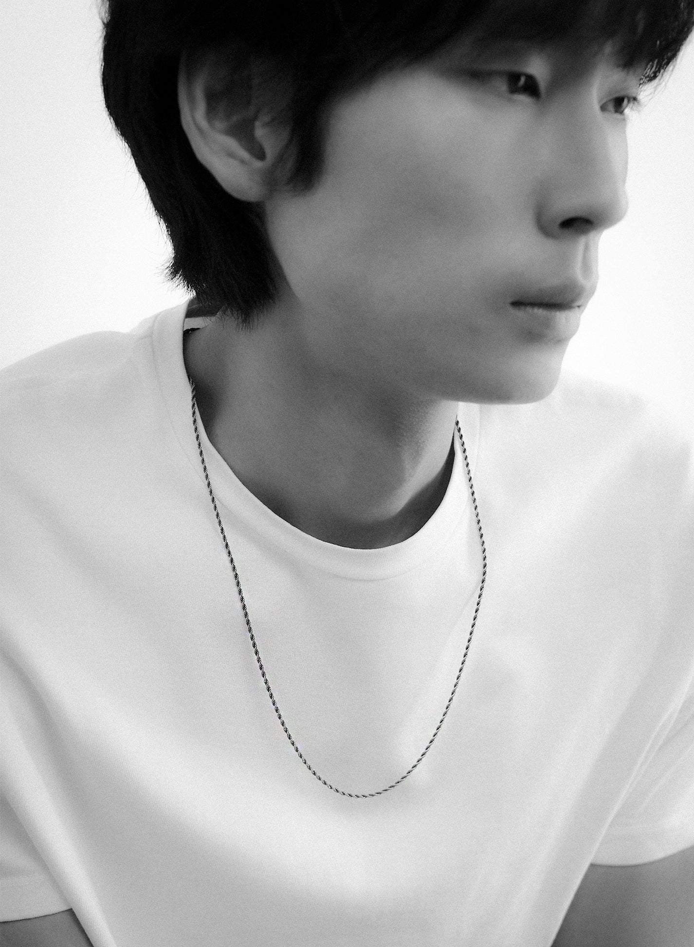 FRENCH ROPE NECKLACE [Oxidized]