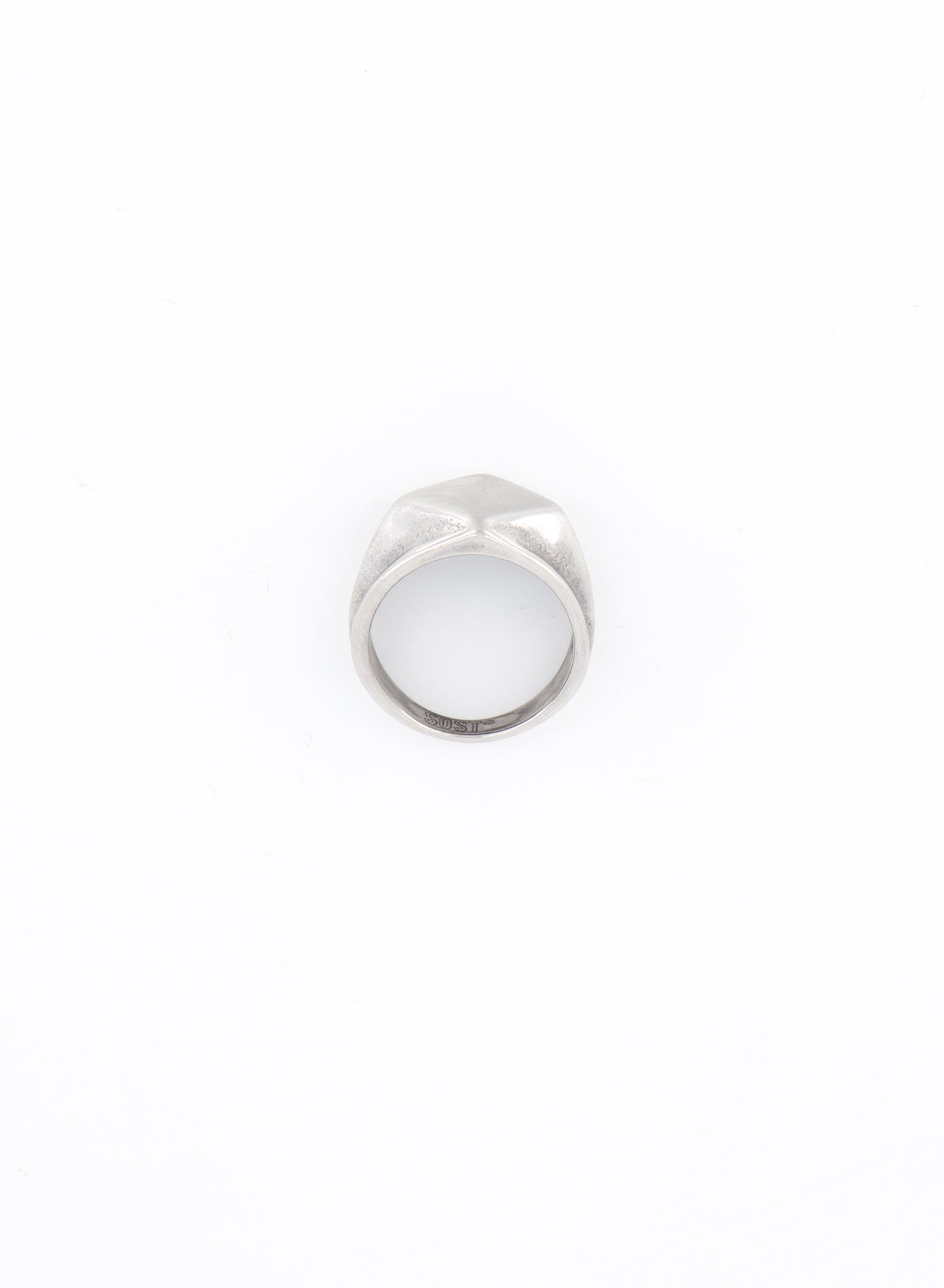 Pyramid Signet Ring  • Surgical Steel