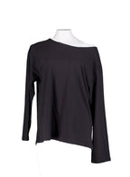 Nouvelle Off-Shoulder Tee - Charcoal