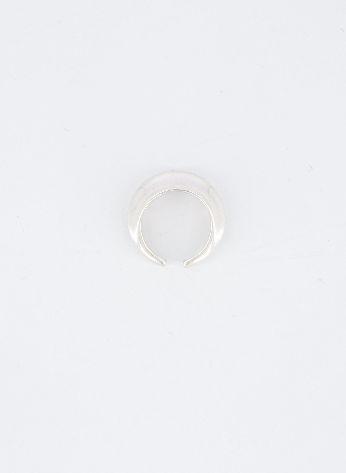 Dome Curve Open Ring