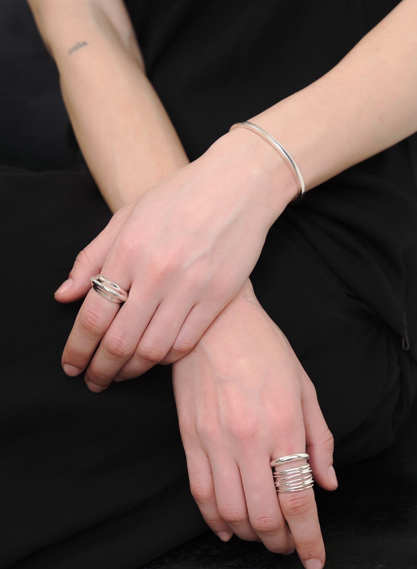 Dome Curve Open Ring