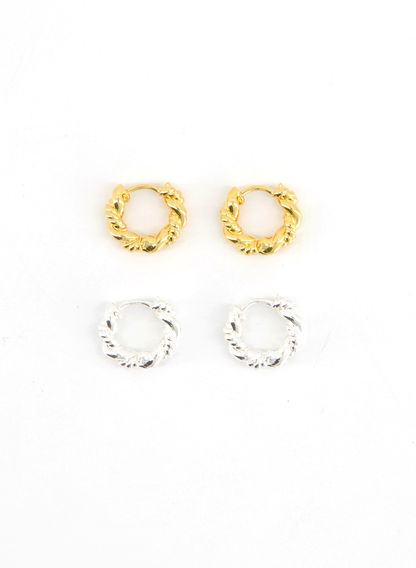 Twist Dual Hoops