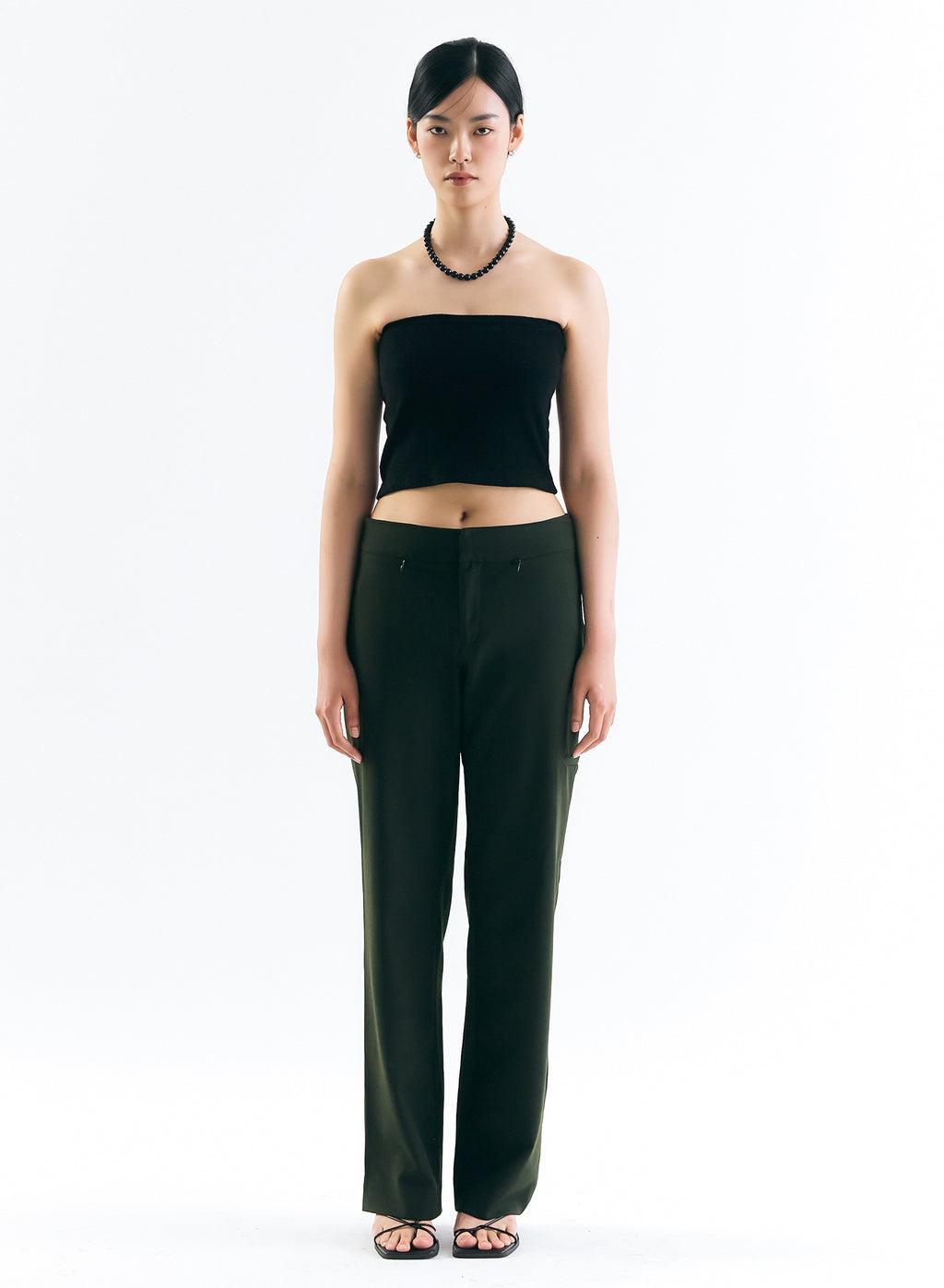 Terry Tube Top - Black