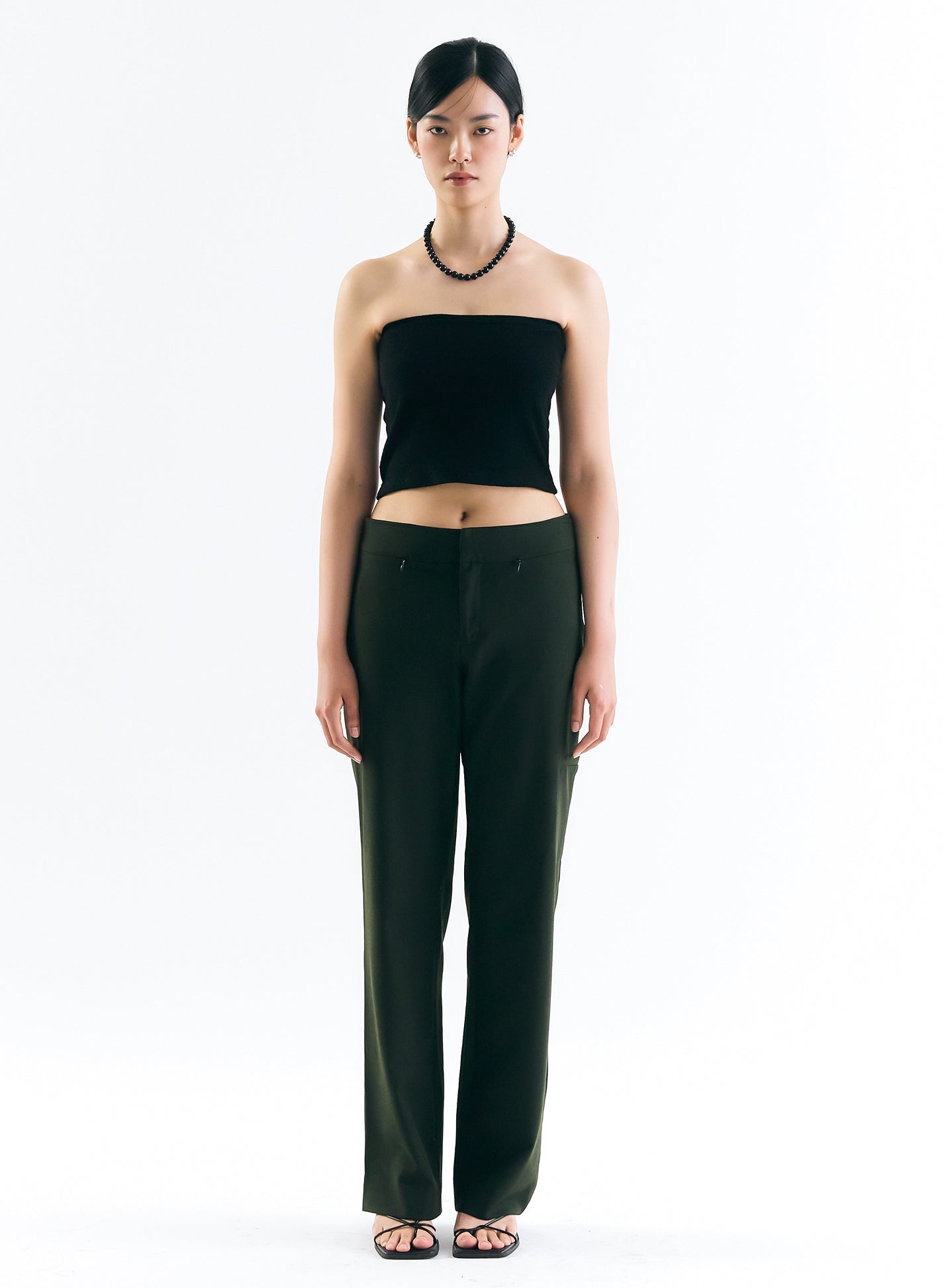 [40%OFF]Terry Tube Top - Black