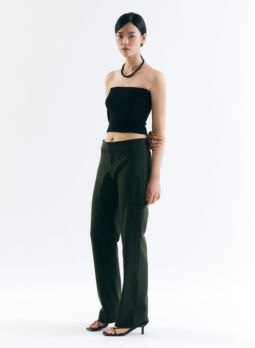 Terry Tube Top - Black
