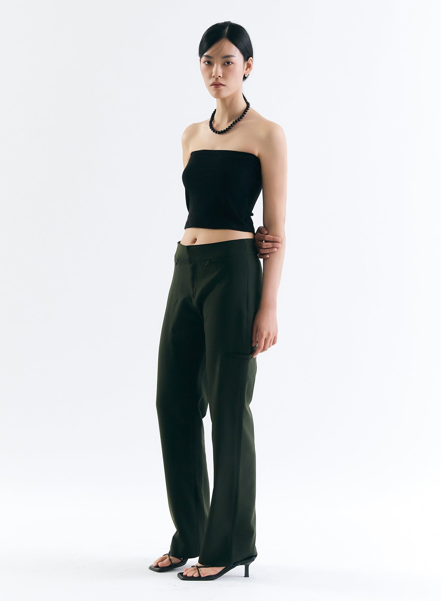 Terry Tube Top - Black