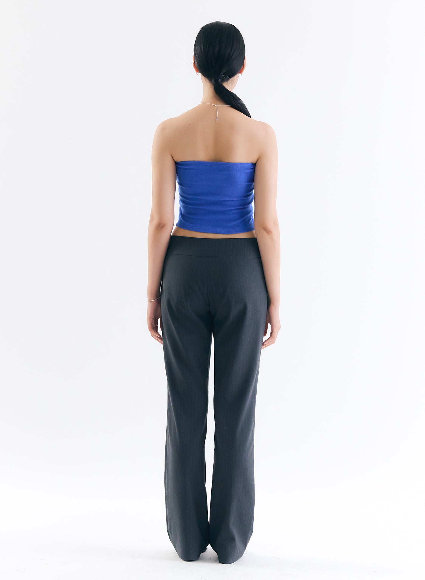 [40%OFF] Terry Tube Top - Blue