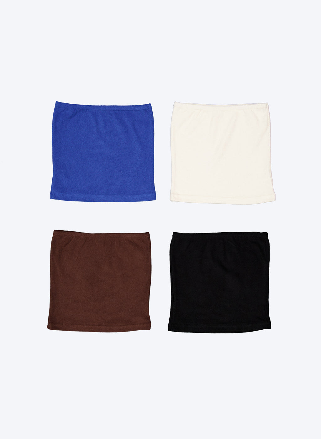 [40%OFF] Terry Tube Top - Brown