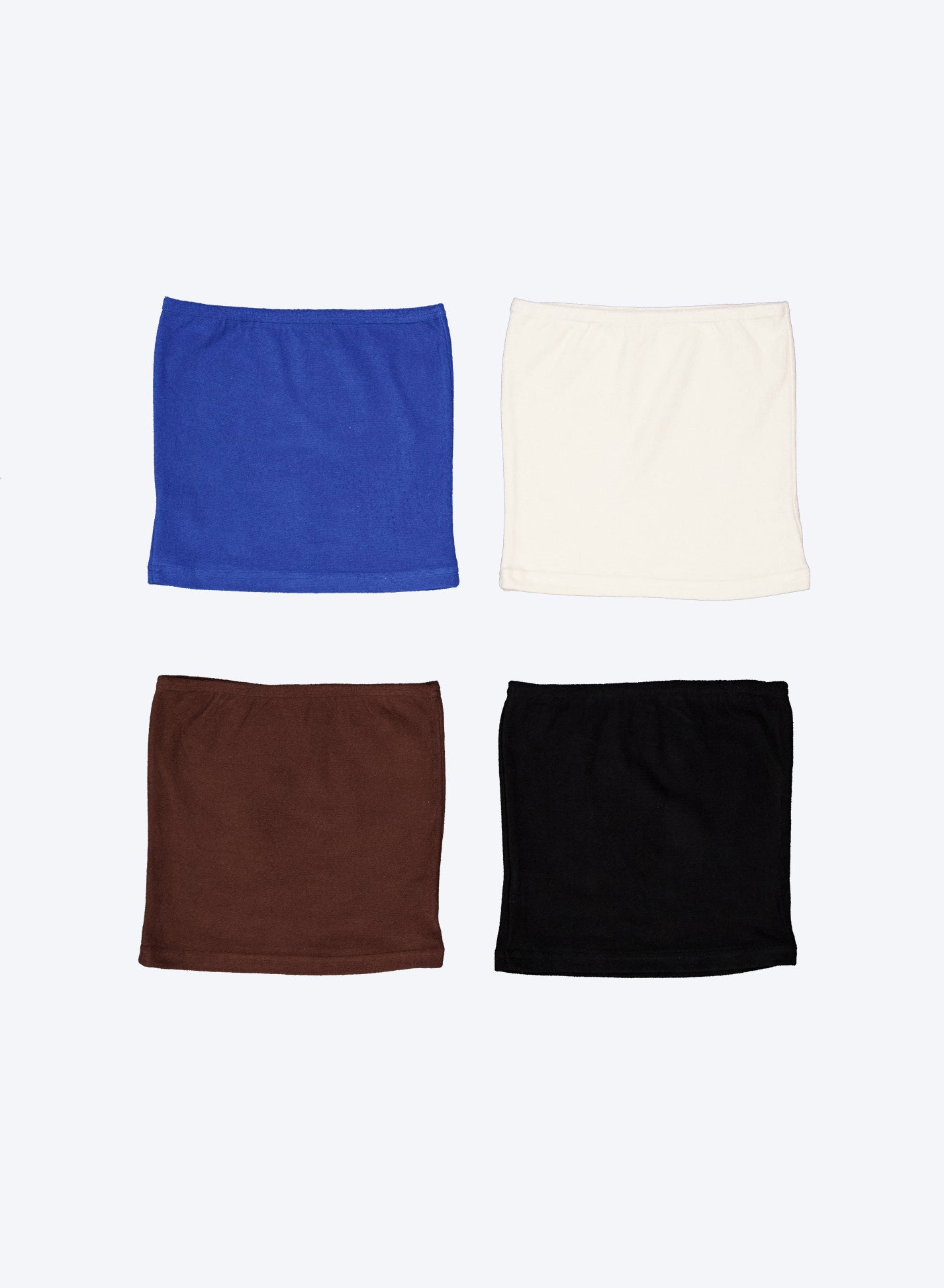 [40%OFF] Terry Tube Top - Brown