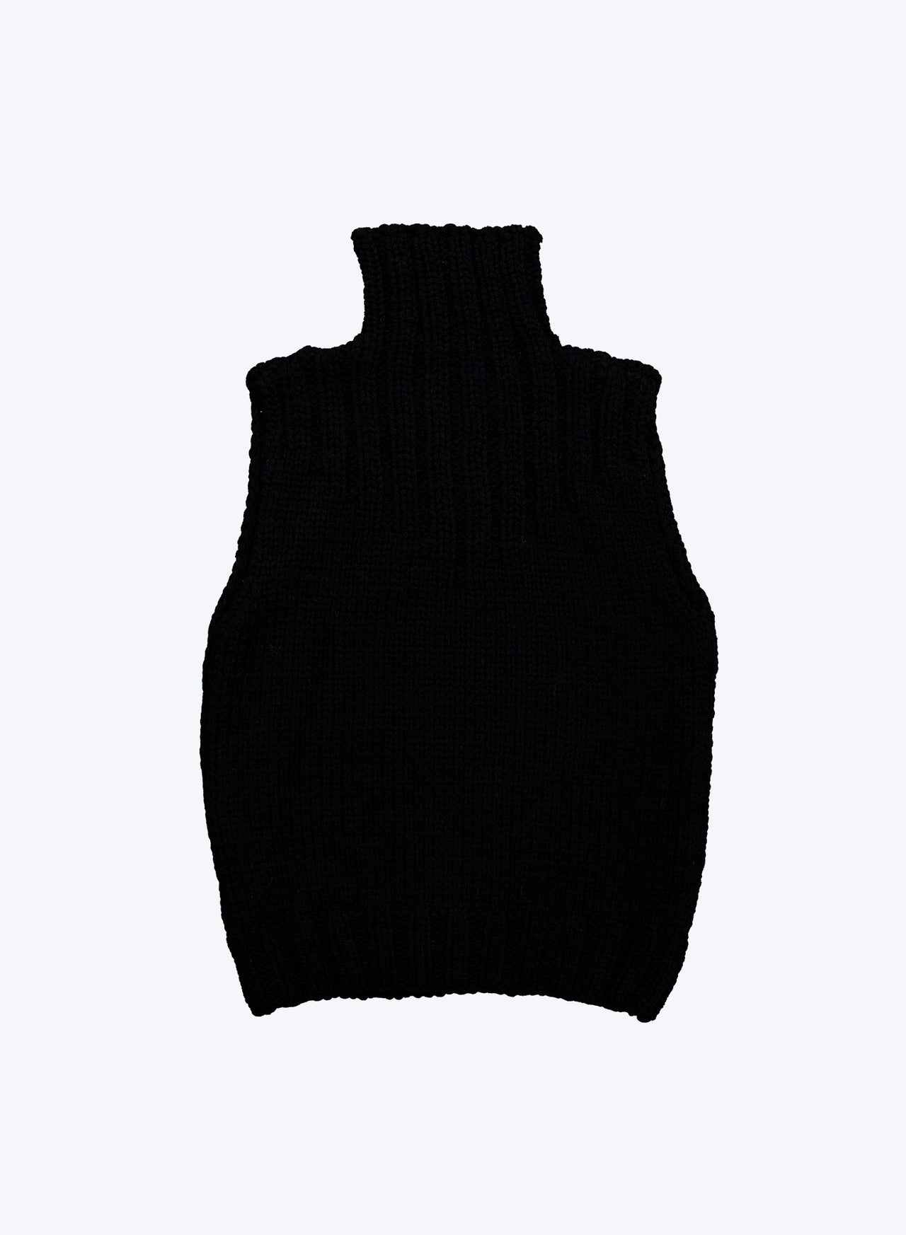 Chunky Wool Knit Vest