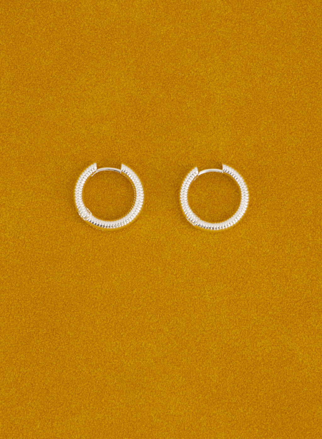 Snake Hoops • Silver