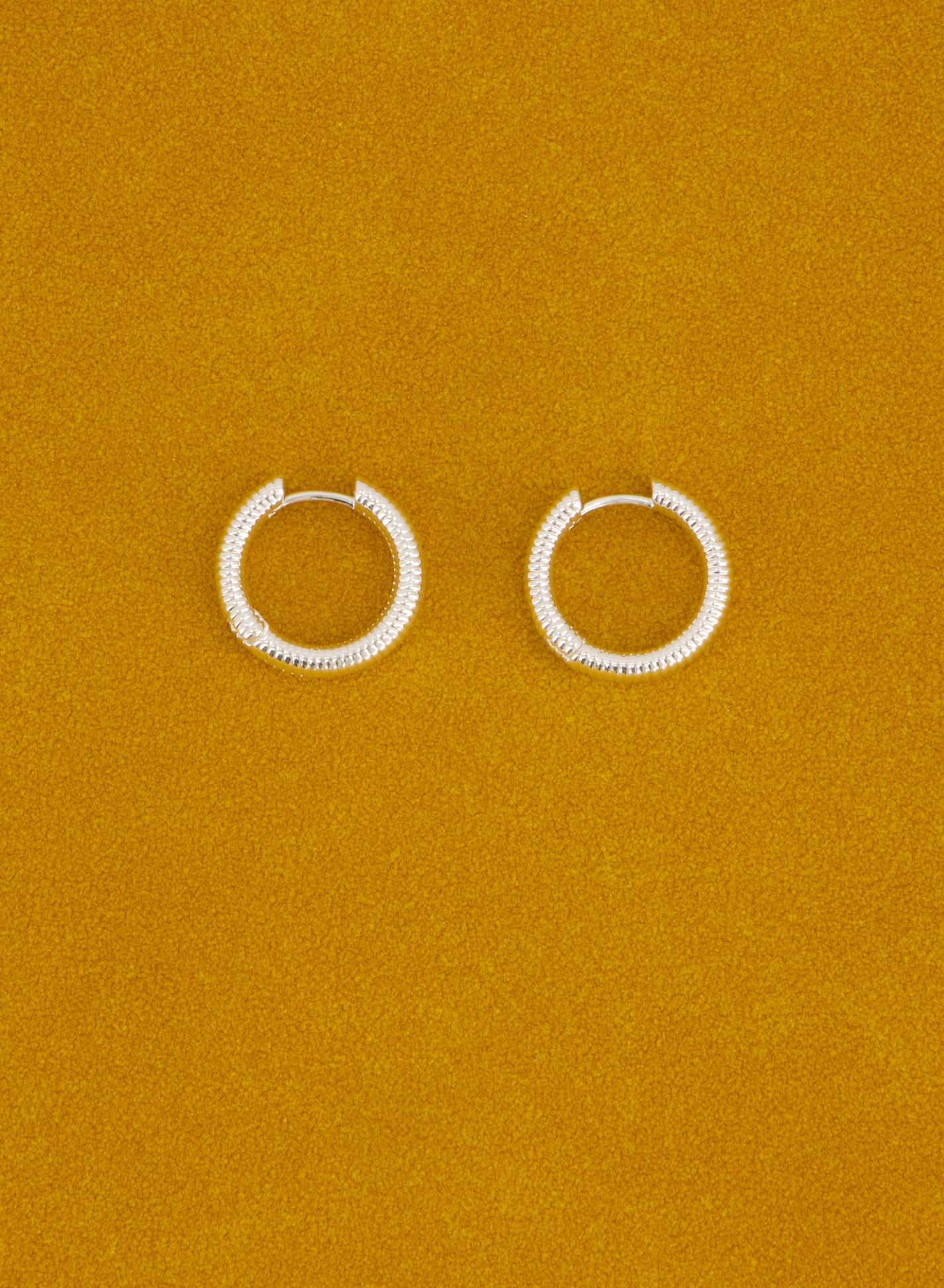 Snake Hoops • Silver