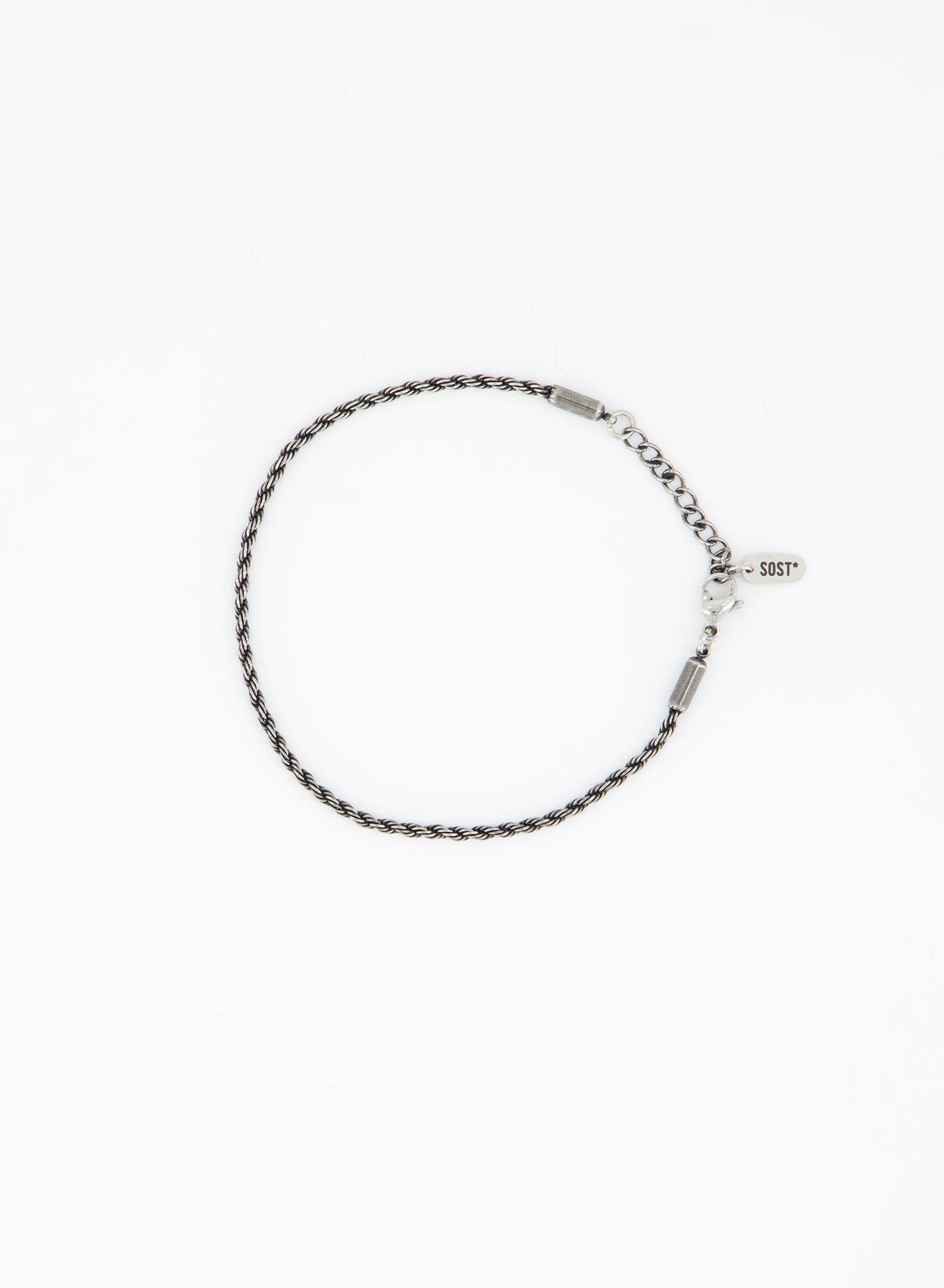 FRENCH ROPE BRACELET [Oxidised] — 1.5mm