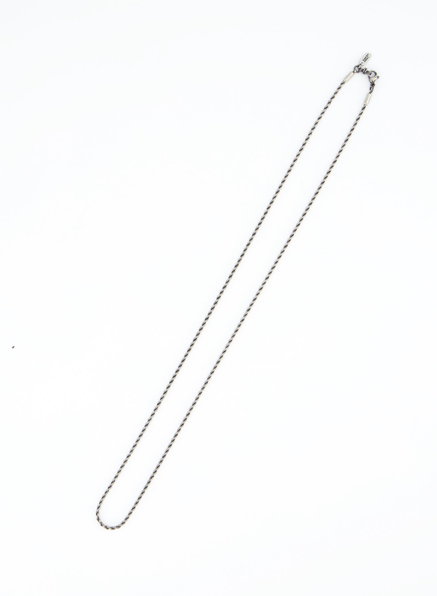 FRENCH ROPE NECKLACE [Oxidized]