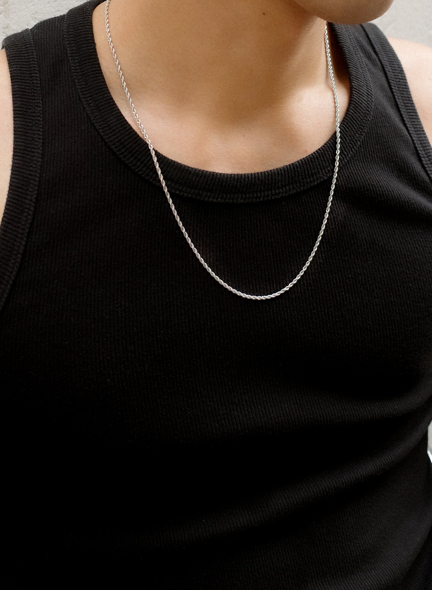 FRENCH ROPE NECKLACE [Polished]