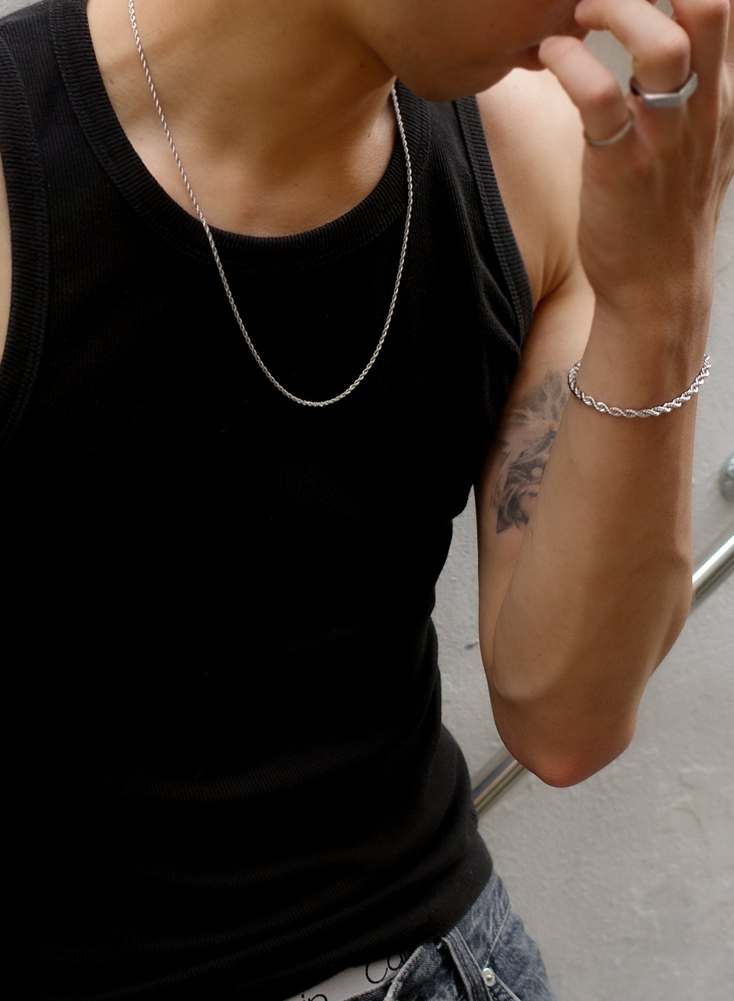 FRENCH ROPE NECKLACE [Polished]