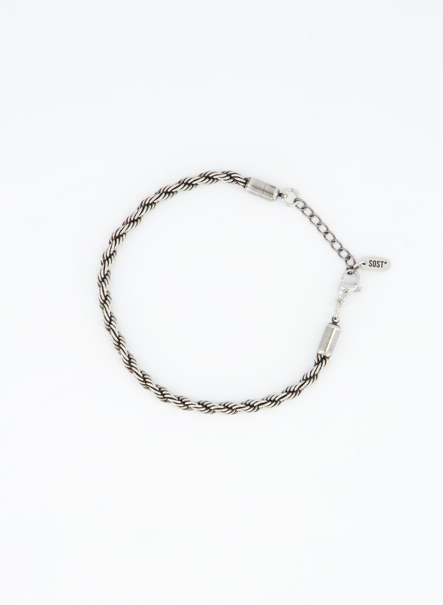 FRENCH ROPE BRACELET [Oxidised] — 4mm