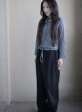 [Set] Cookie Set-Up Shirt & Pants - Grey