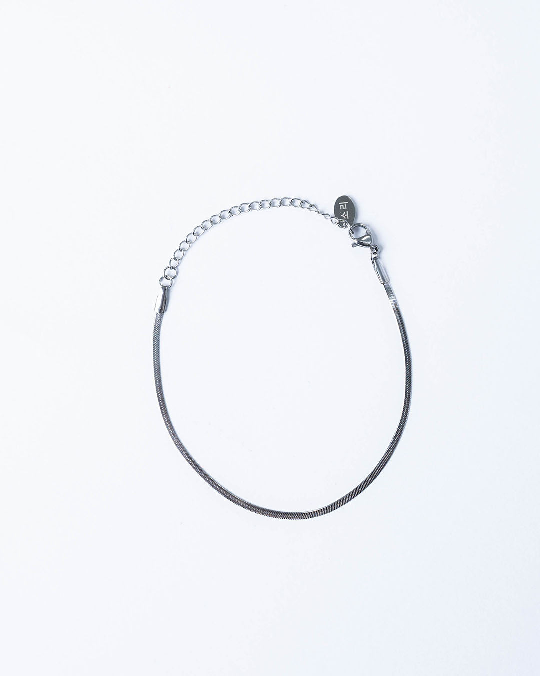 Herringbone Bracelet • Stainless Steel