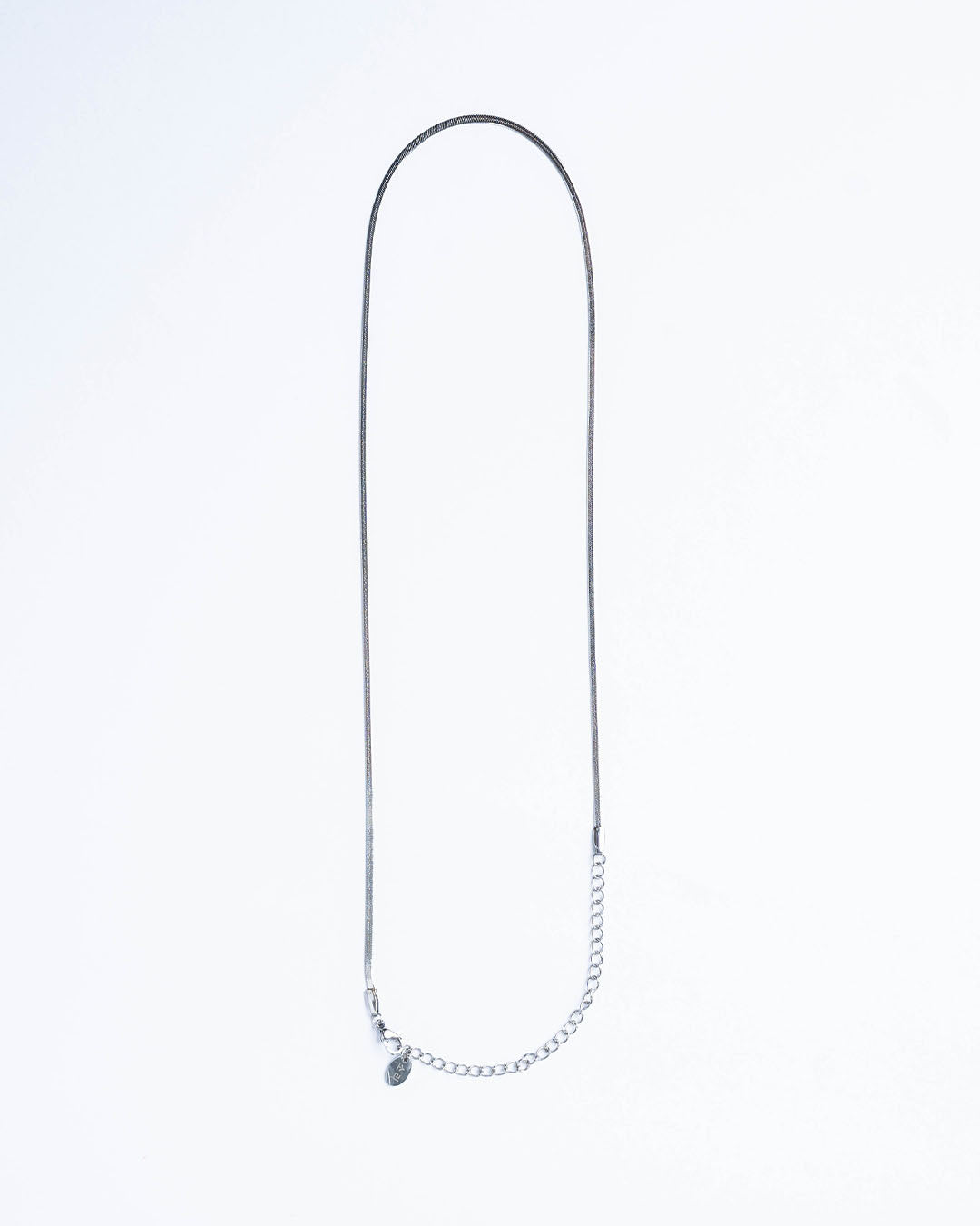 Herringbone Chain Necklace • Stainless Steel