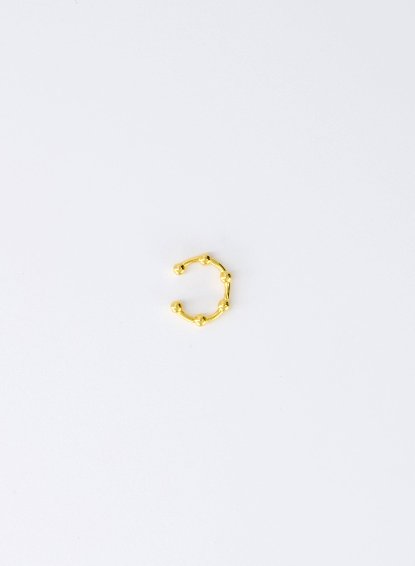 LINE DOTS EAR-CUFF