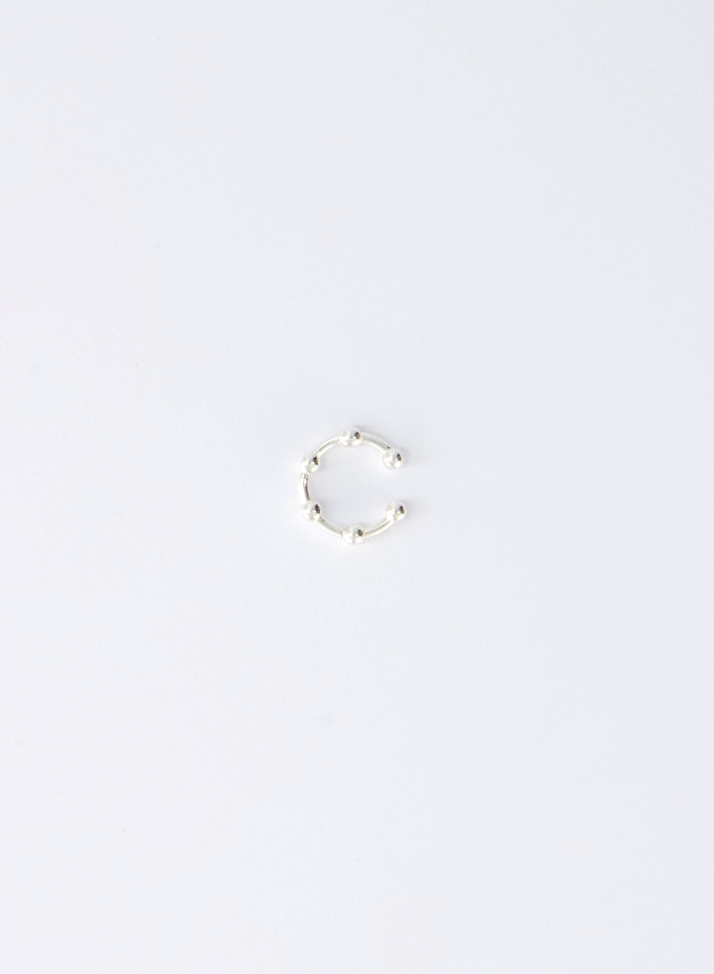 LINE DOTS EAR-CUFF