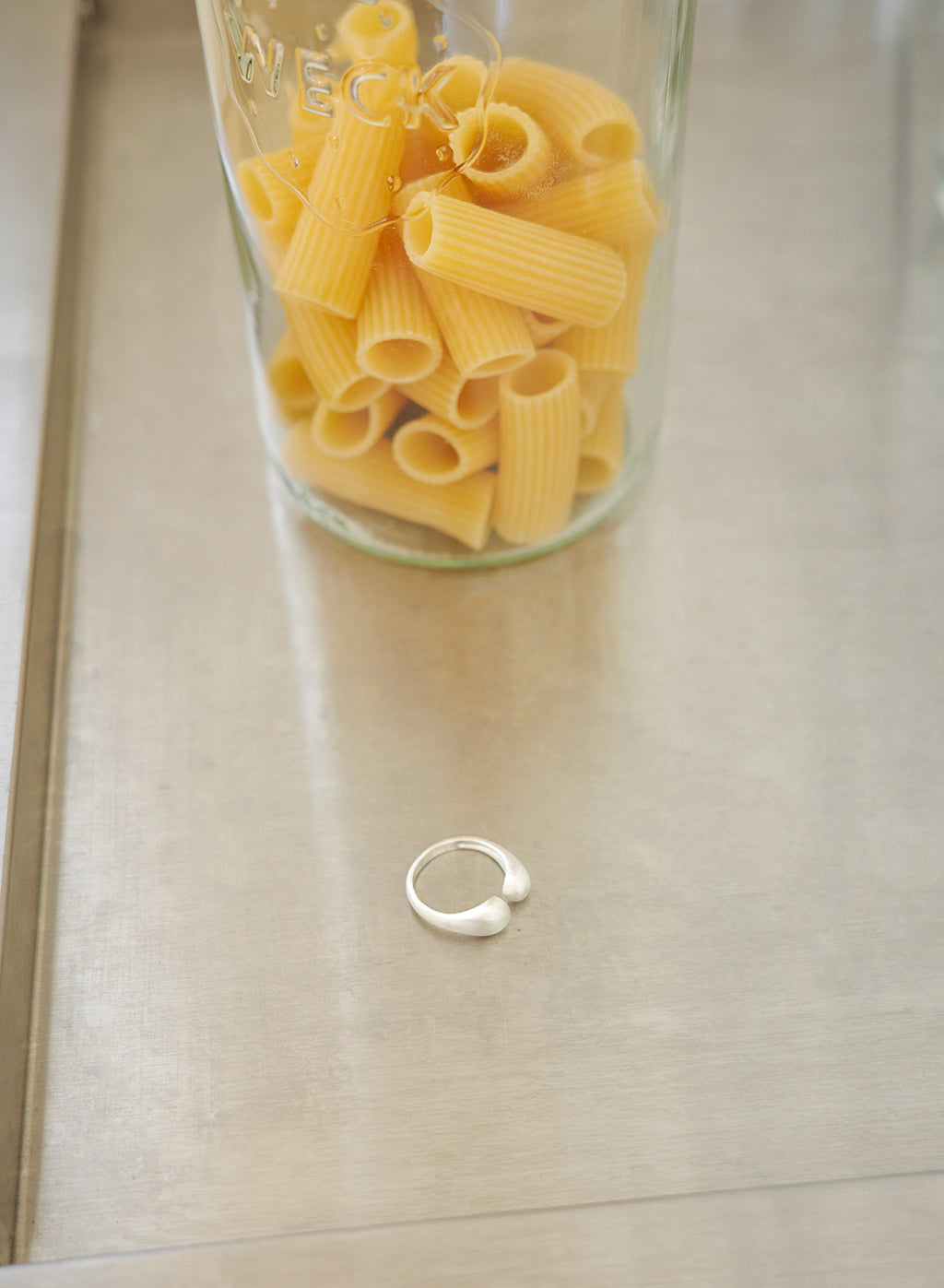 Matte Snake Coil Ring