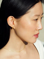 SHELL STUD EARRINGS