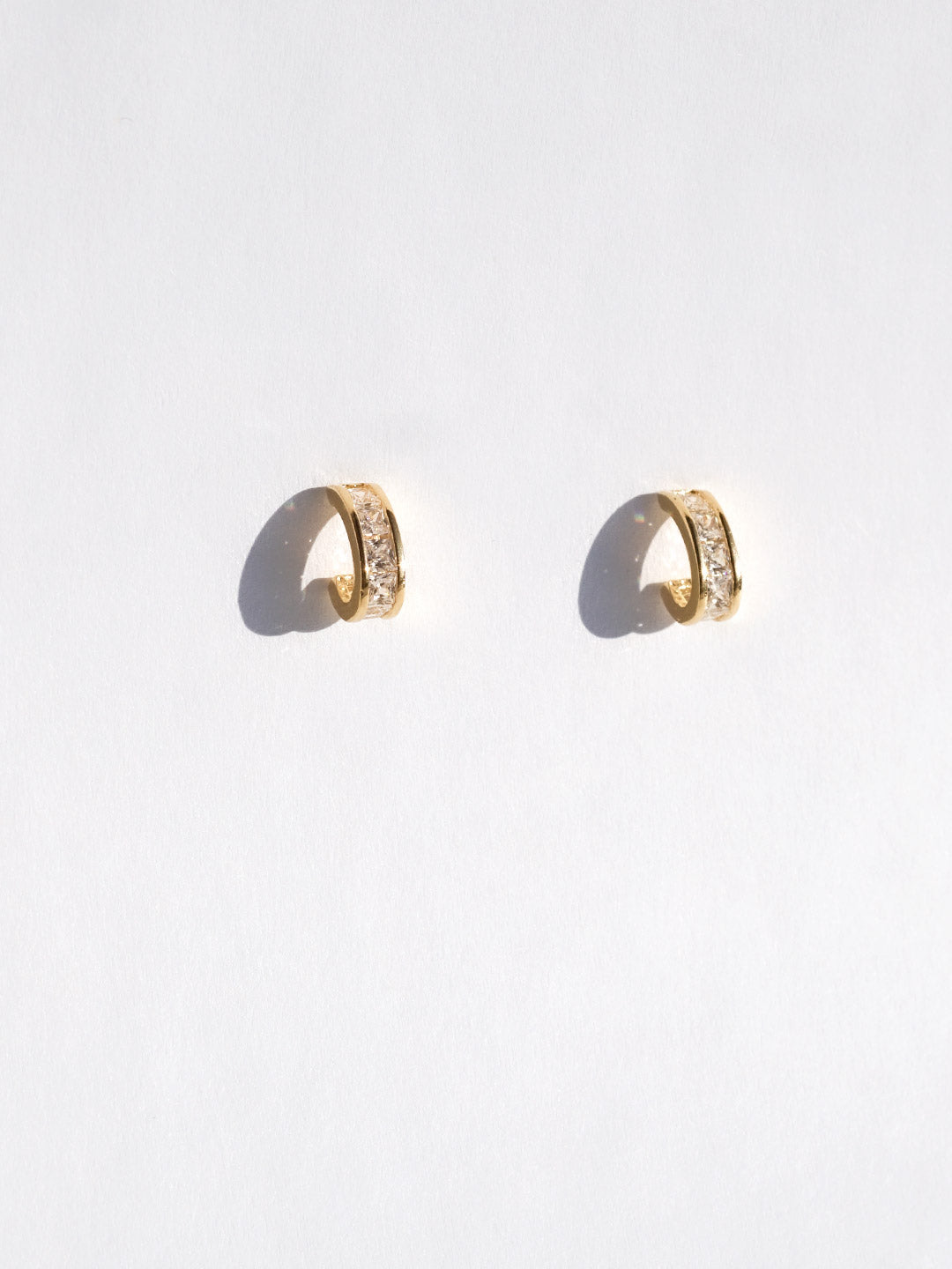CUBIC CURVED EARRINGS
