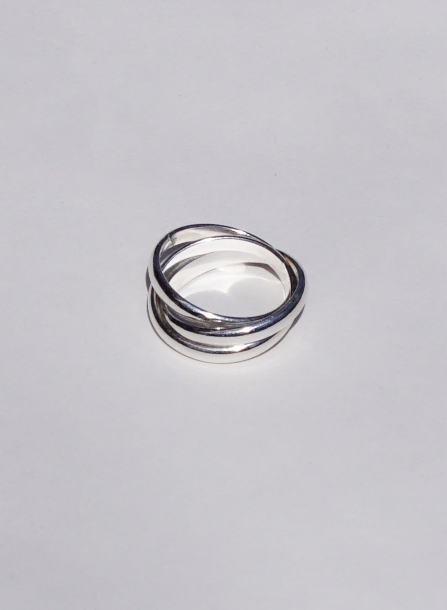 Triple Line Ring