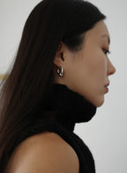 Bold Sphere Hoop