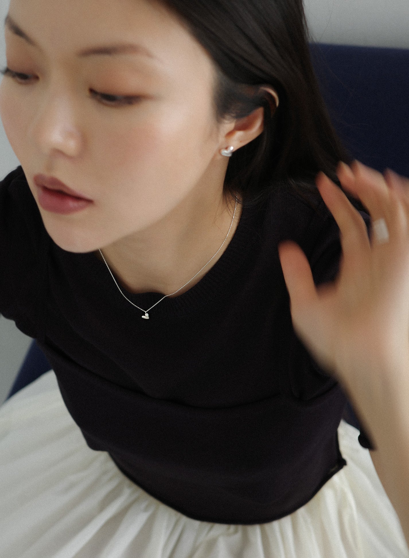 Voluminous Heart Necklace