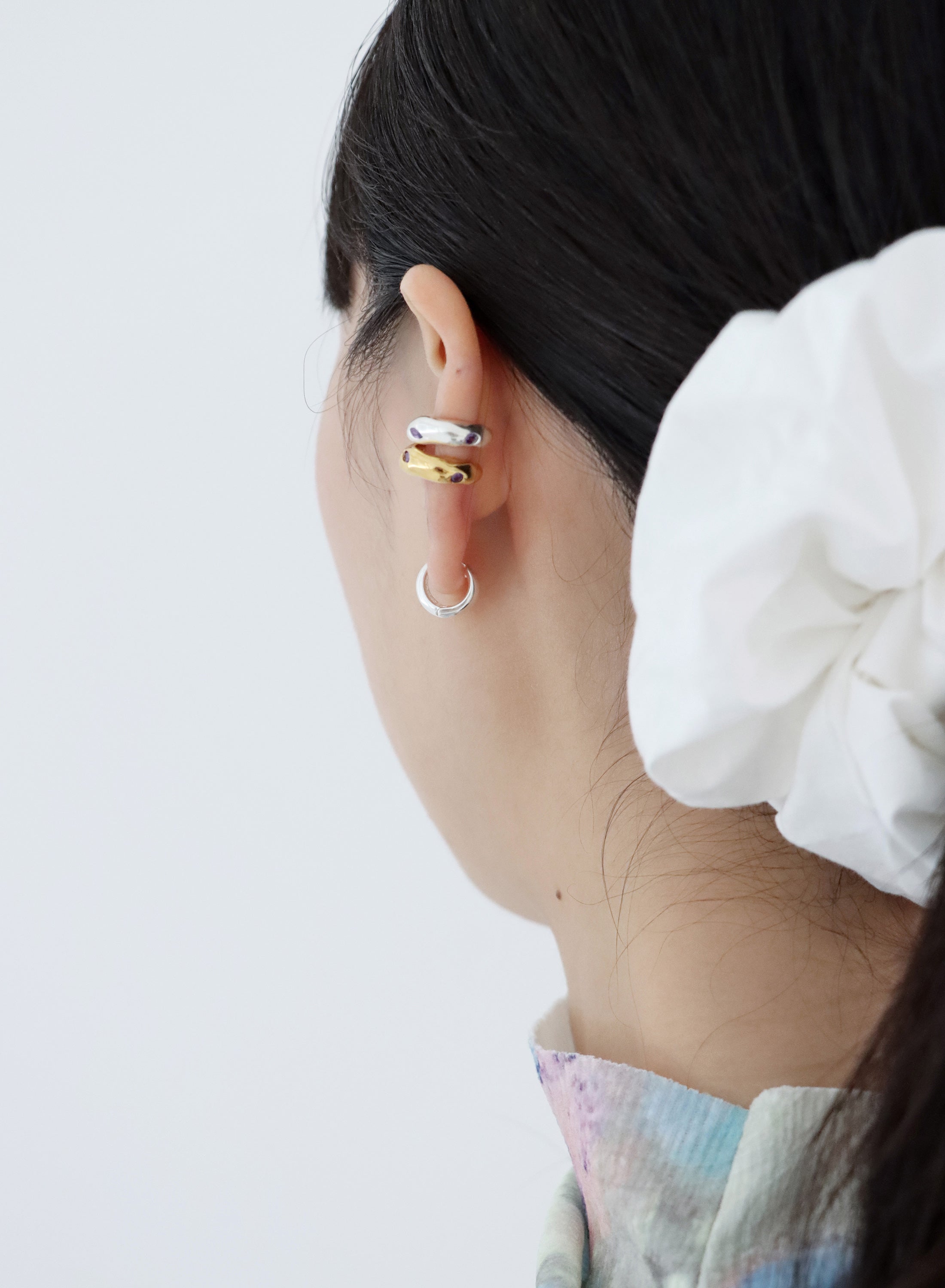 RHEA CUBIC BOLD EAR CUFF