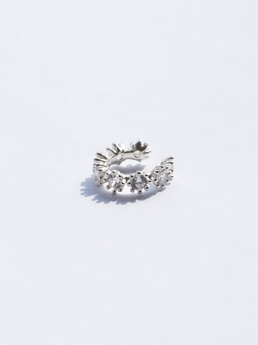 CUBIC ZIRCONIA EAR-CUFF