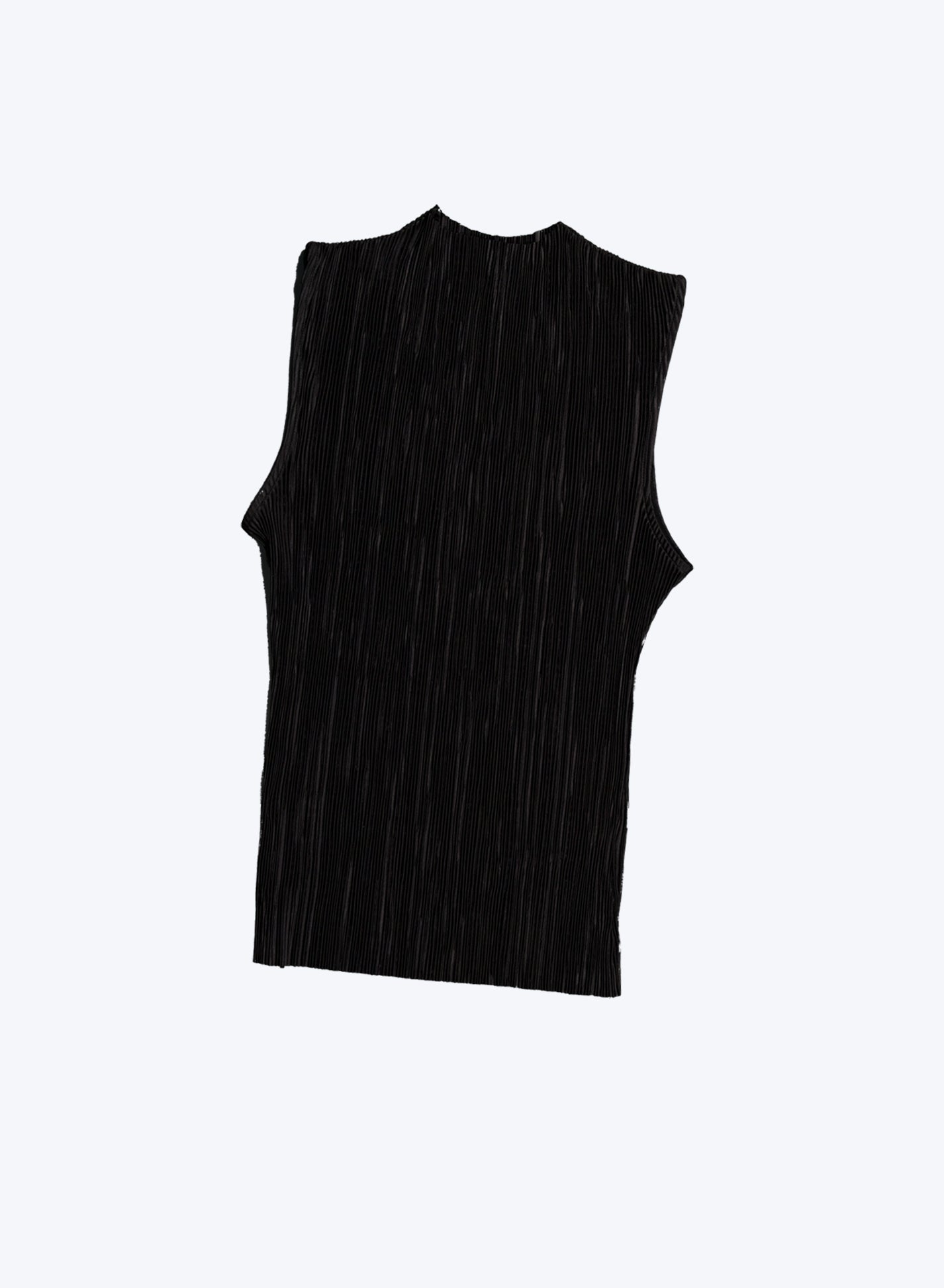 [40% OFF] Pleated Sleeveless Top ii ㅡ Black