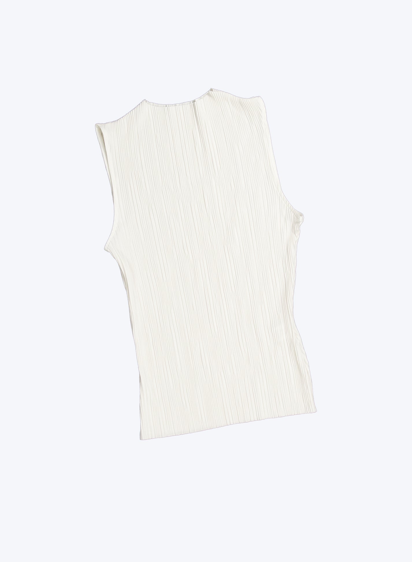 [50% OFF] Pleated Sleeveless Top ii ㅡ Cream