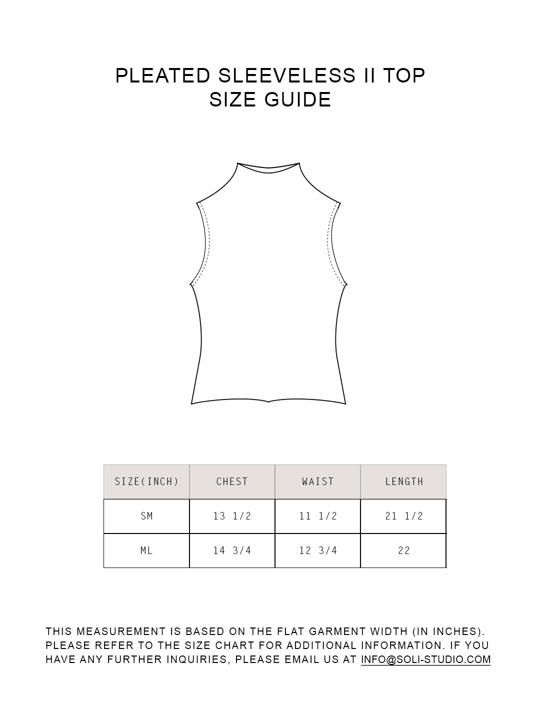 Pleated Sleeveless Top ii ㅡ White