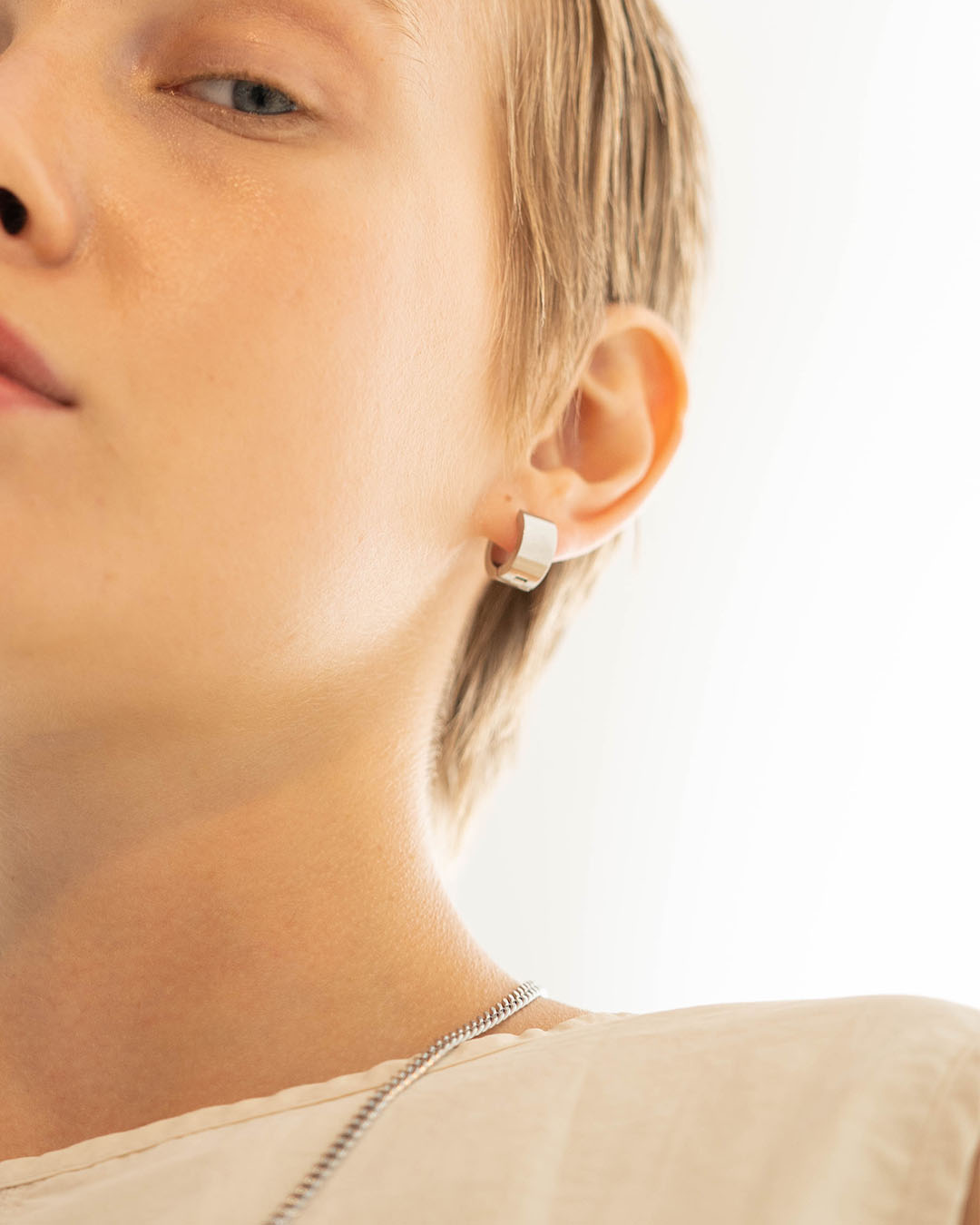 Remy Stainless Steel Hoops