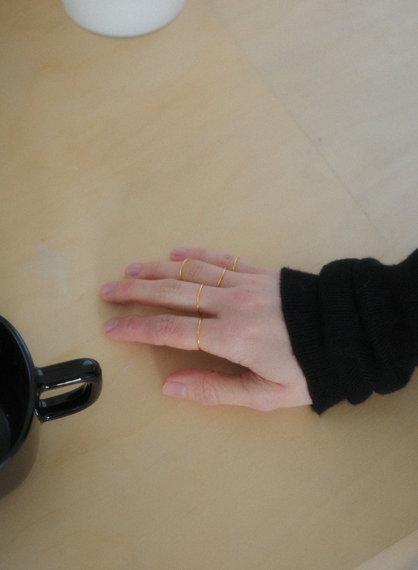 SIMPLE LAYERING RINGS