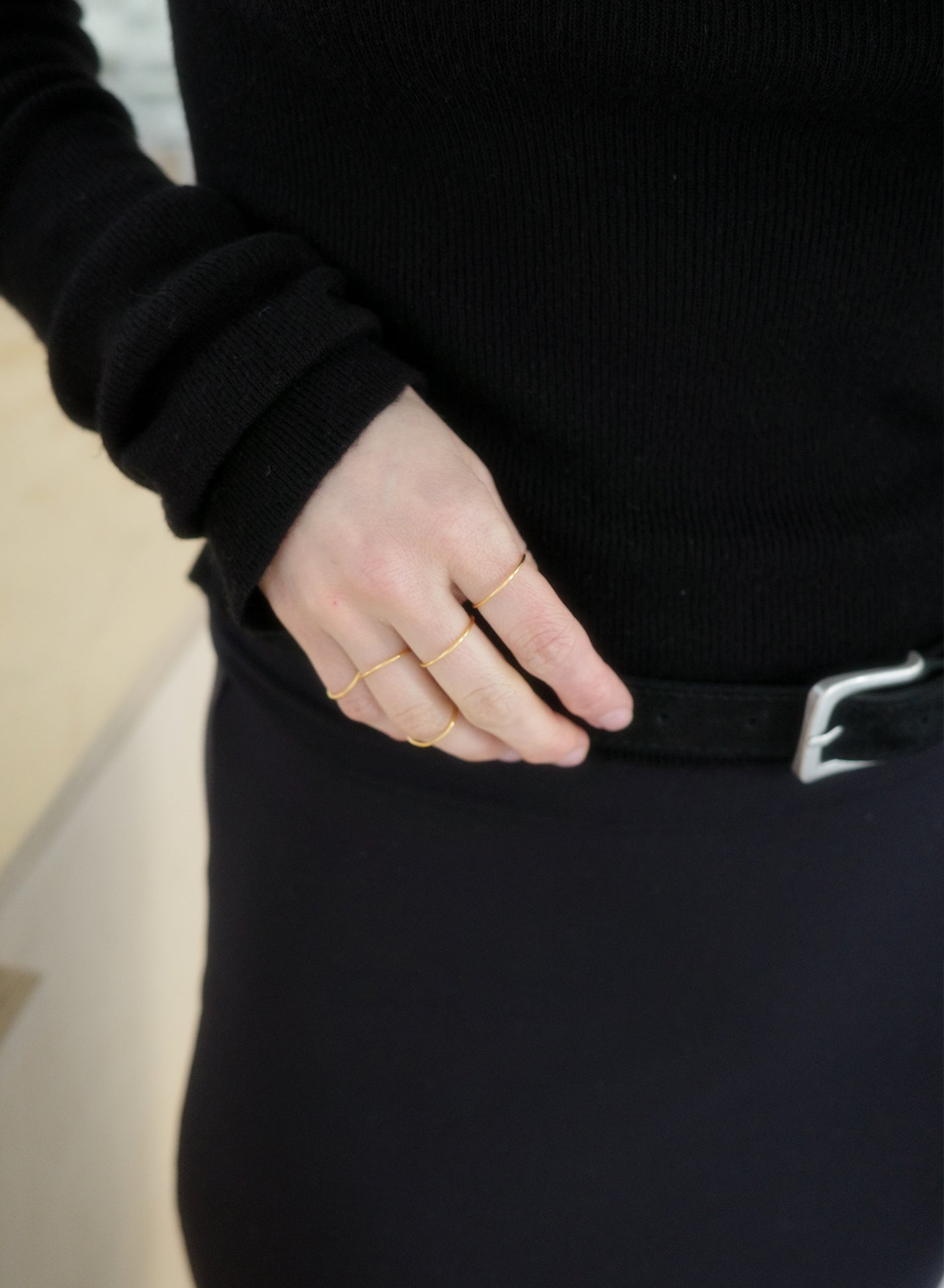 SIMPLE LAYERING RINGS