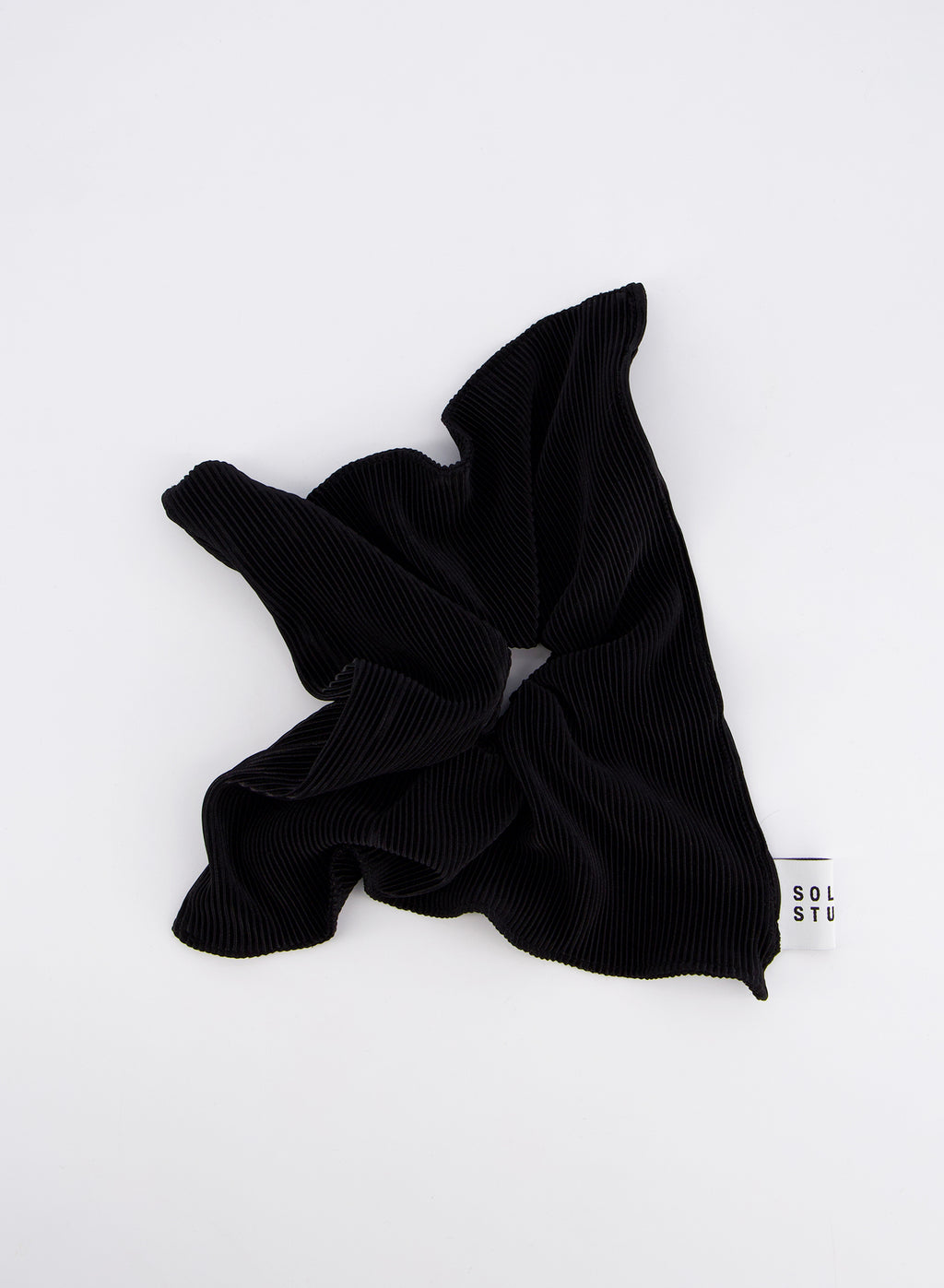 Pleated Square Scrunchie