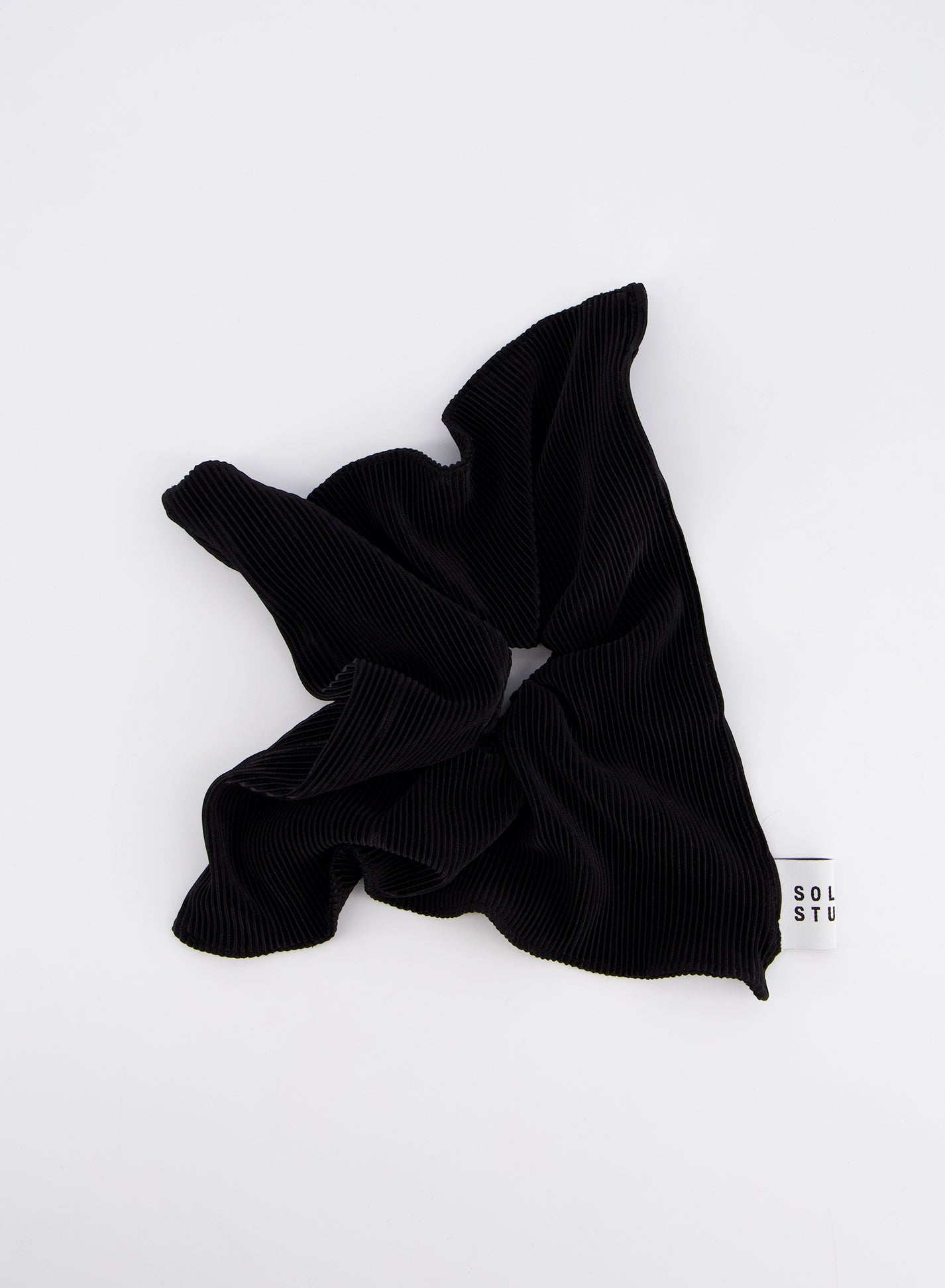 Pleated Square Scrunchie