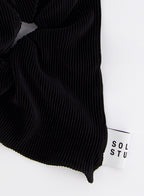 Pleated Square Scrunchie